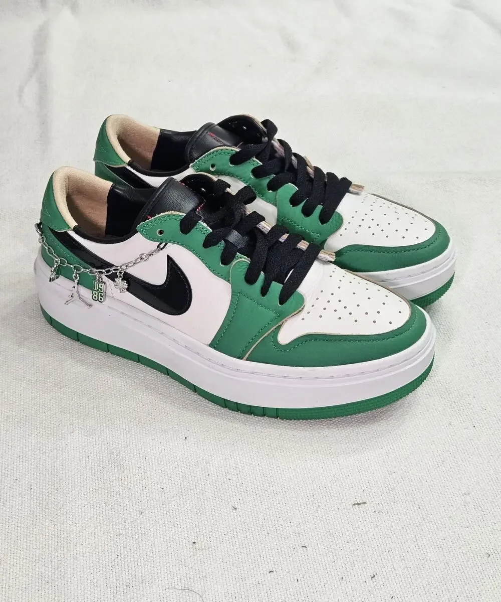 Nike Air Jordan 1 Elevate Low SE Lucky Green Women’s Size 8 Custom DQ8394-301